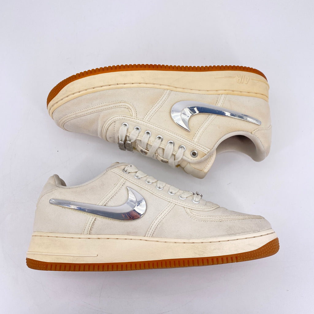 Nike Air Force 1 Low "Travis Scott Sail" 2018 Used Size 10