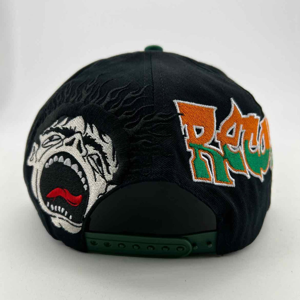 Hellstar Snapback "RECORDS" New Green Size OS