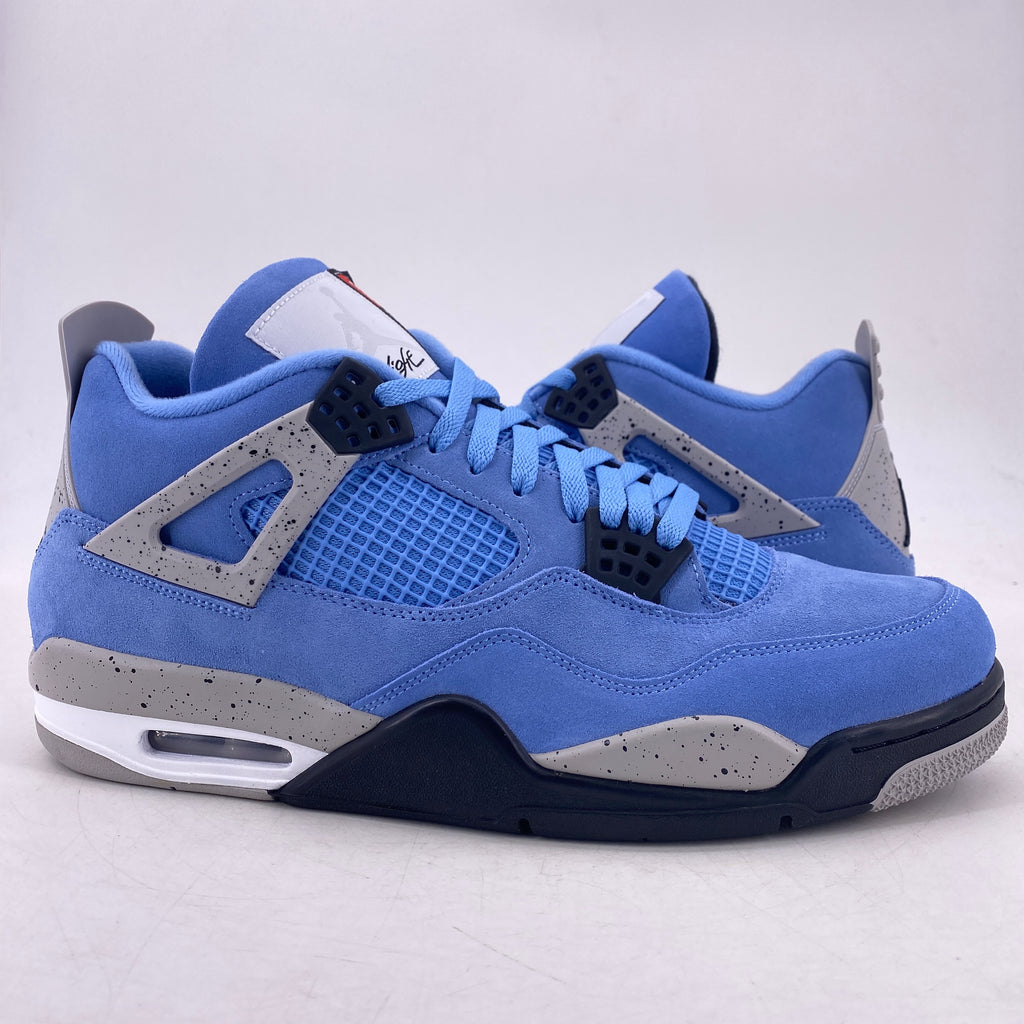 Air Jordan 4 Retro "University Blue" 2021 New Size 13
