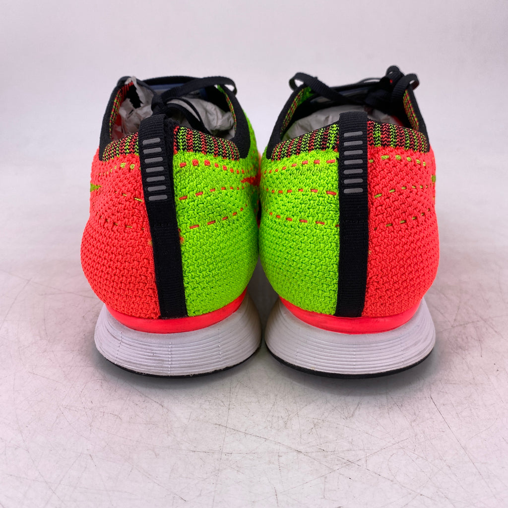 Nike Flyknit Racer "Hyper Punch" 2014 Used Size 12.5