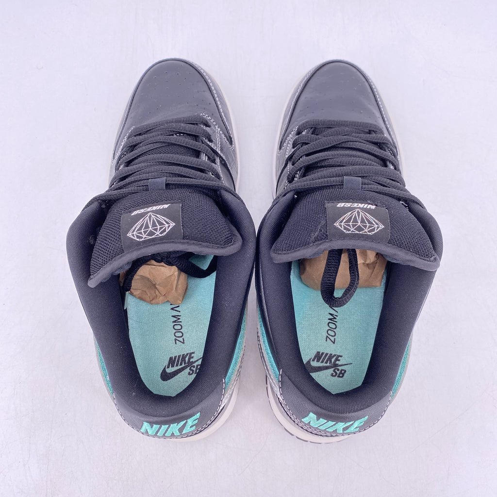 Nike SB Dunk Low "Black Diamond" 2018 Used Size 9