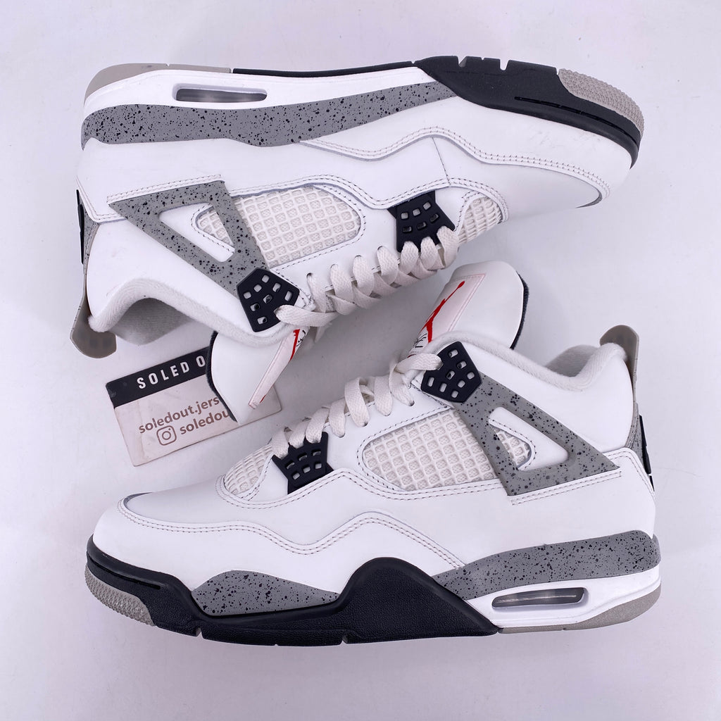 Air Jordan 4 Retro "White Cement" 2025 Used Size 9