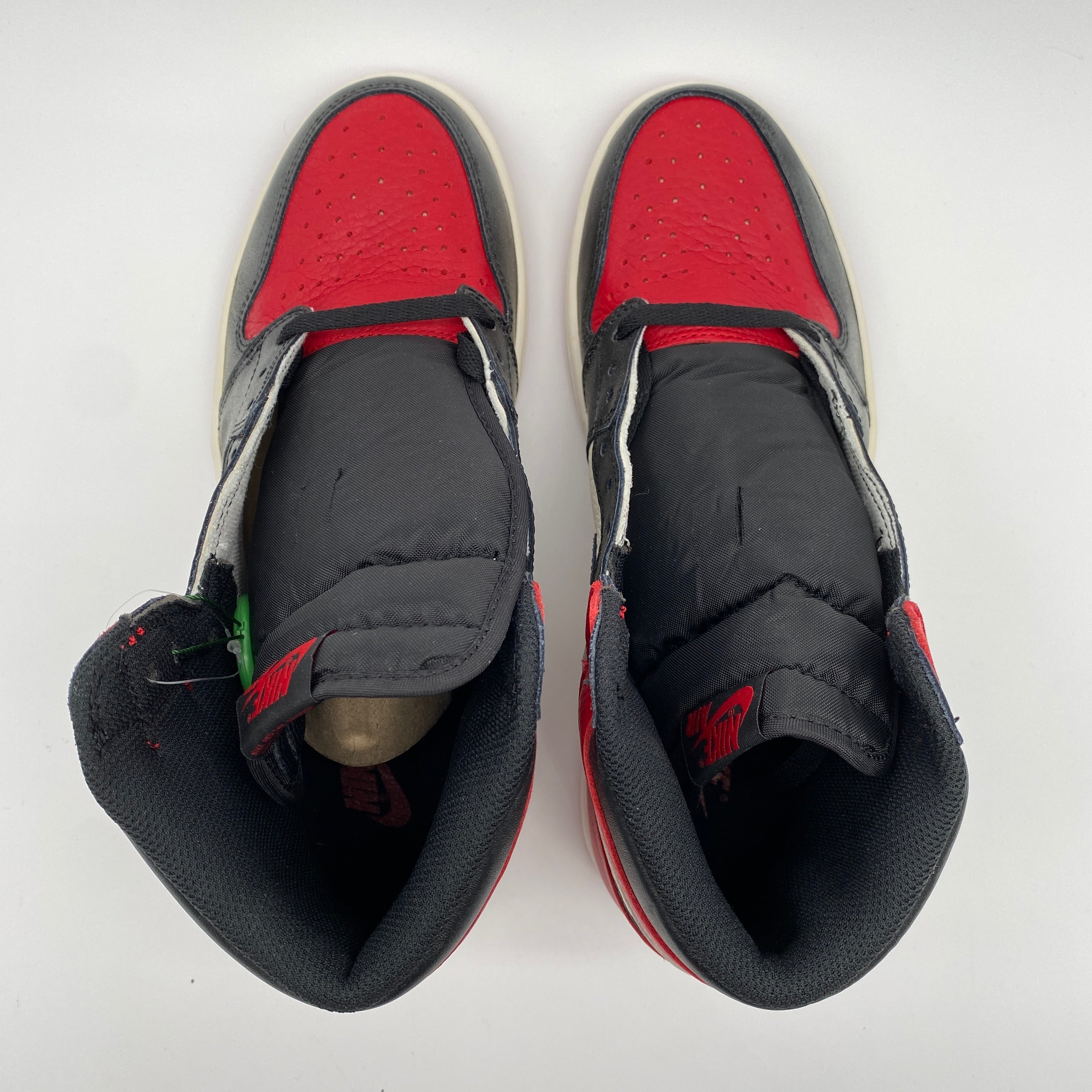 Air Jordan 1 Retro High OG &quot;Bred Toe&quot; 2018 New Size 9.5