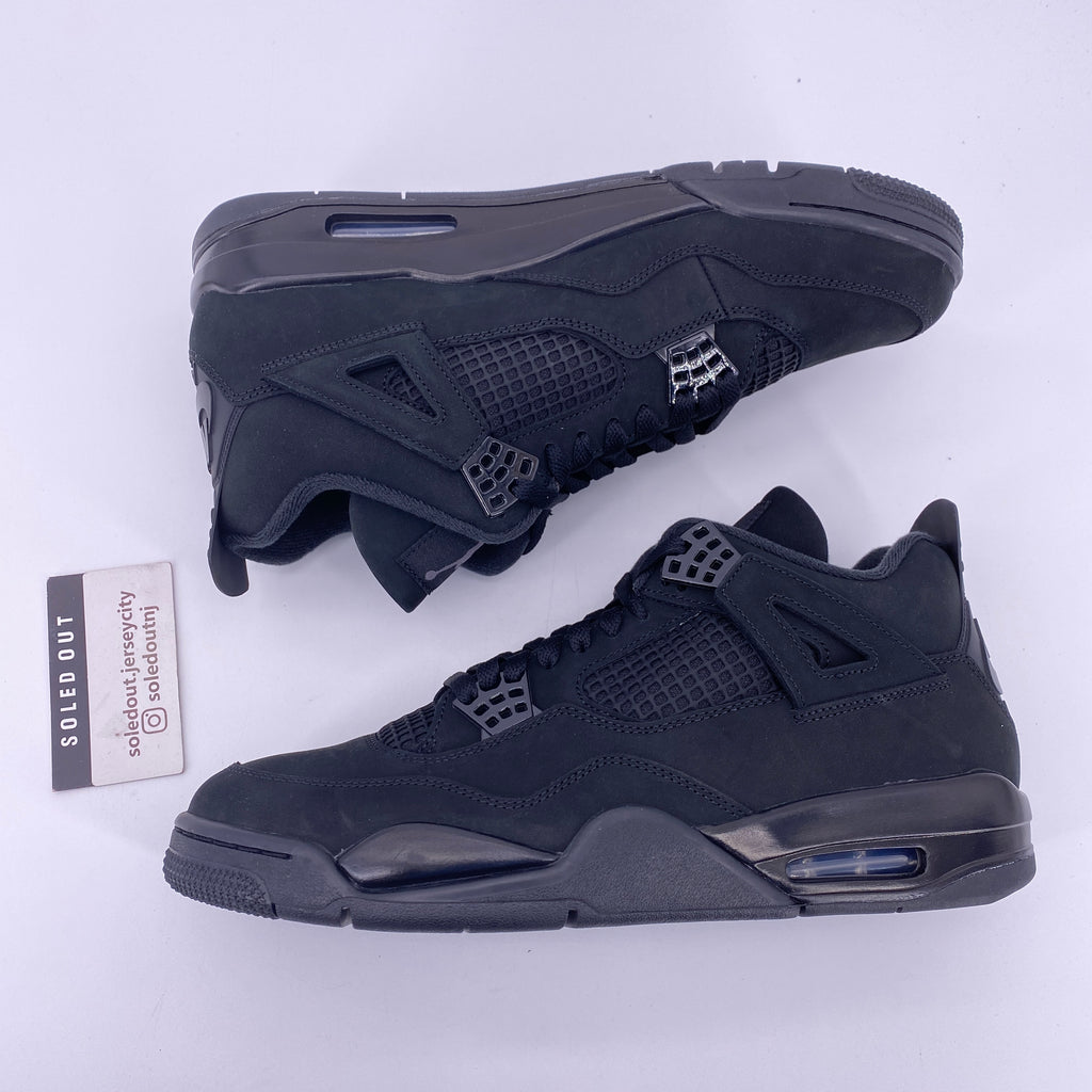 Air Jordan 4 Retro "Black Cat" 2025 New Size 11.5