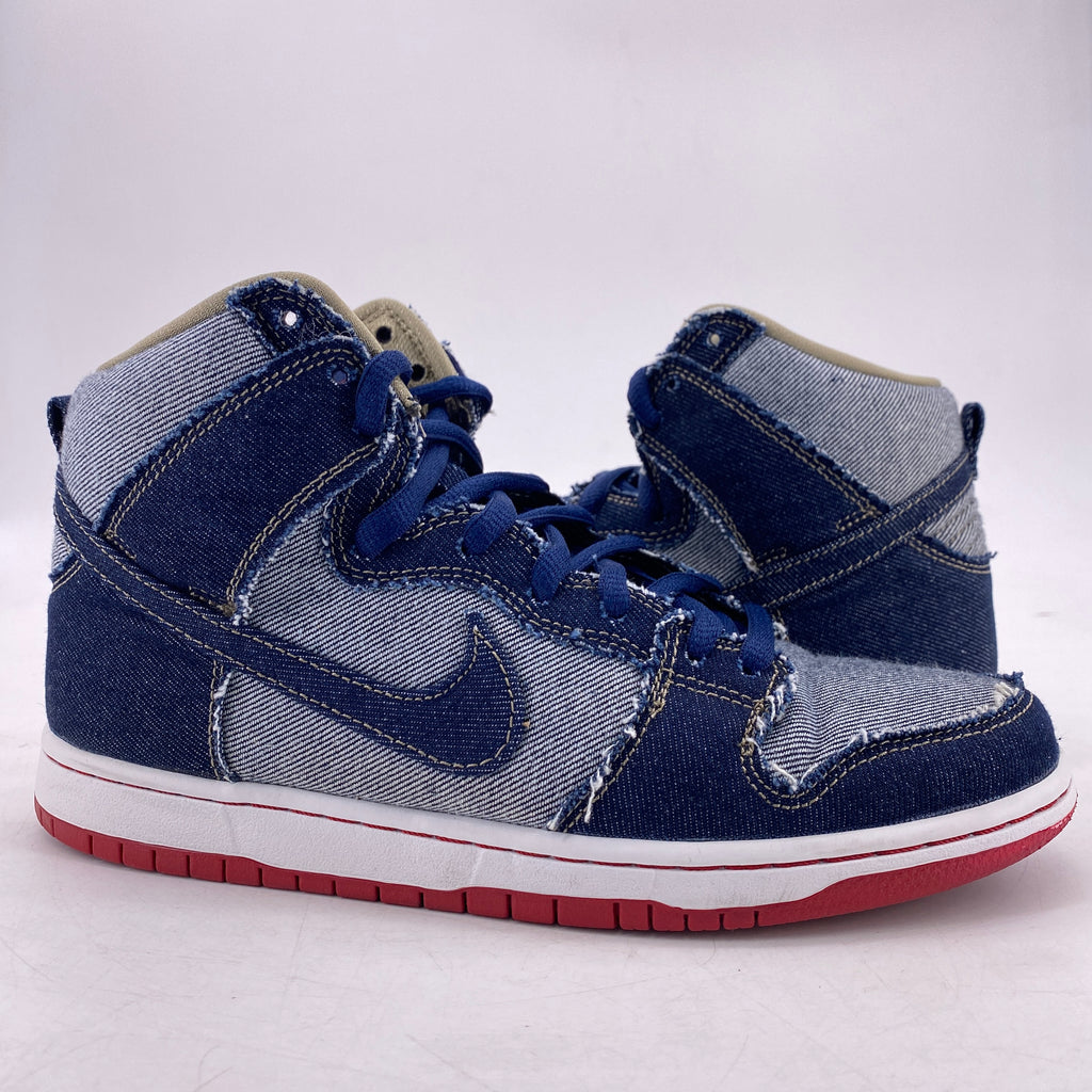 Nike SB Dunk High "Reese Forbes Denim" 2017 Used Size 8.5