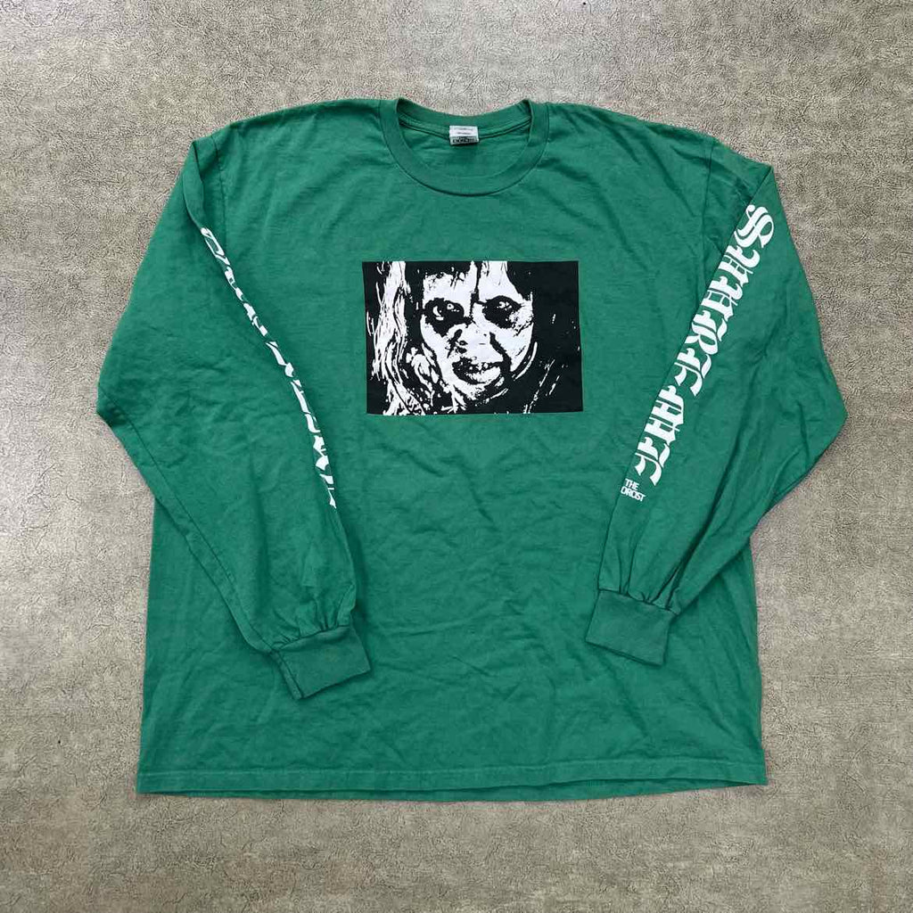 Supreme Long Sleeve "EXORCIST MOTHER" Light Pine Used Size 2XL
