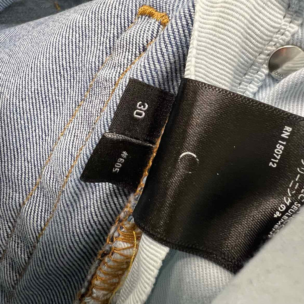 Amiri Jeans "DISTRESSED" Blue Used Size 30
