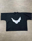 Yeezy T-Shirt "CROPPED DOVE" Black New Size M