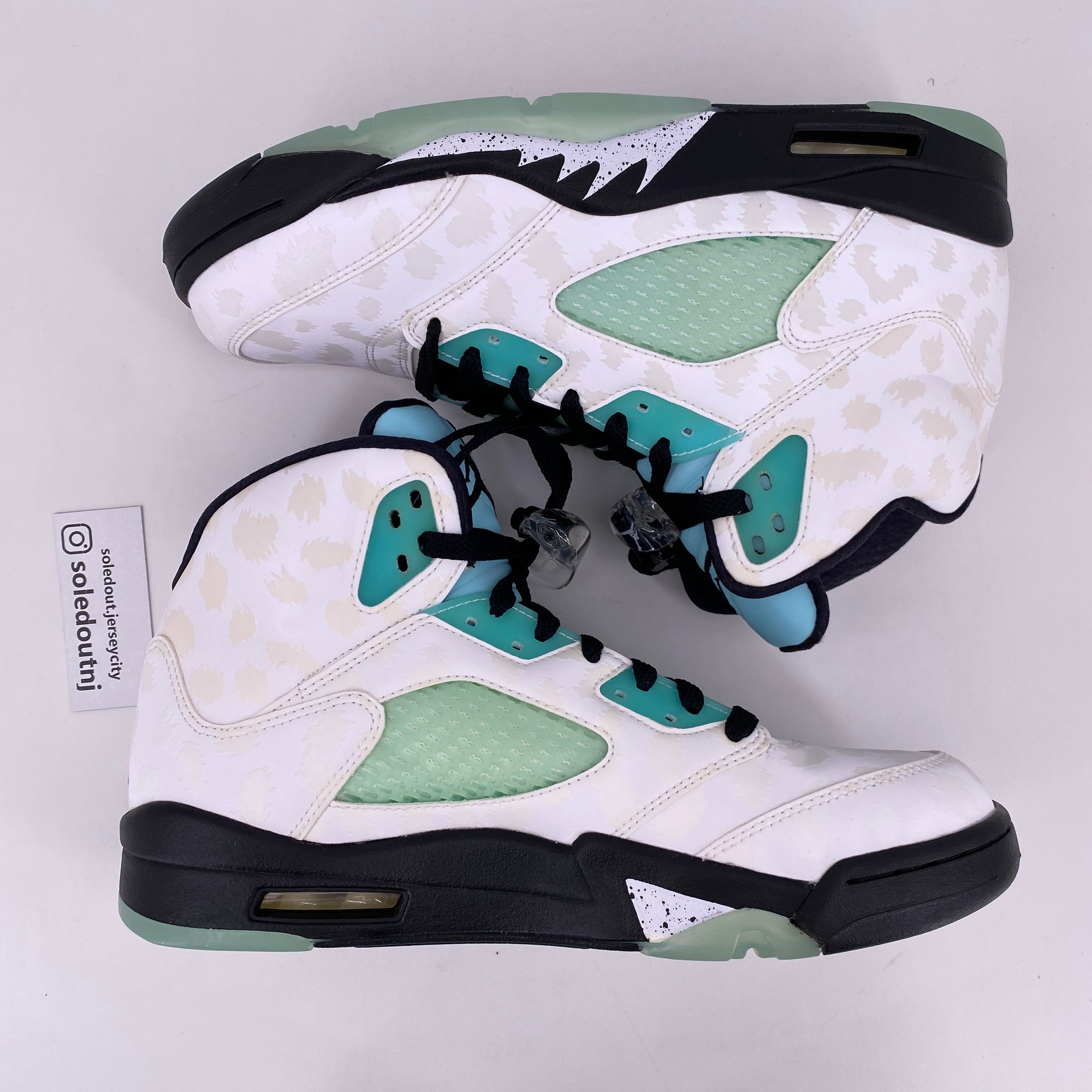 Air Jordan 5 Retro &quot;Island Green&quot; 2019 Used Size 8.5