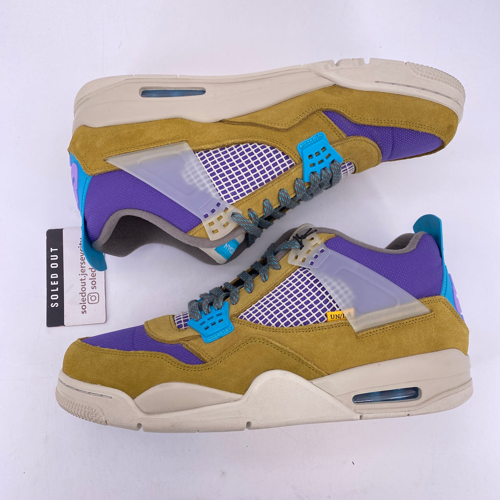 Air Jordan 4 Retro "Union Desert Moss" 2021 Used Size 13