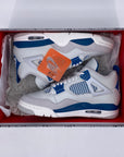 Air Jordan 4 Retro "Military Blue" 2024 New Size 7.5