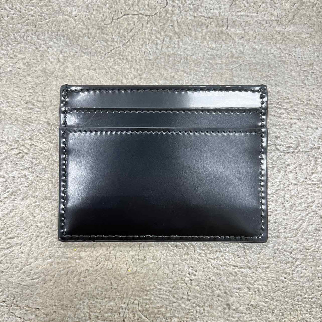Saint Laurent Card Holder "LEATHER" New Black Size OS