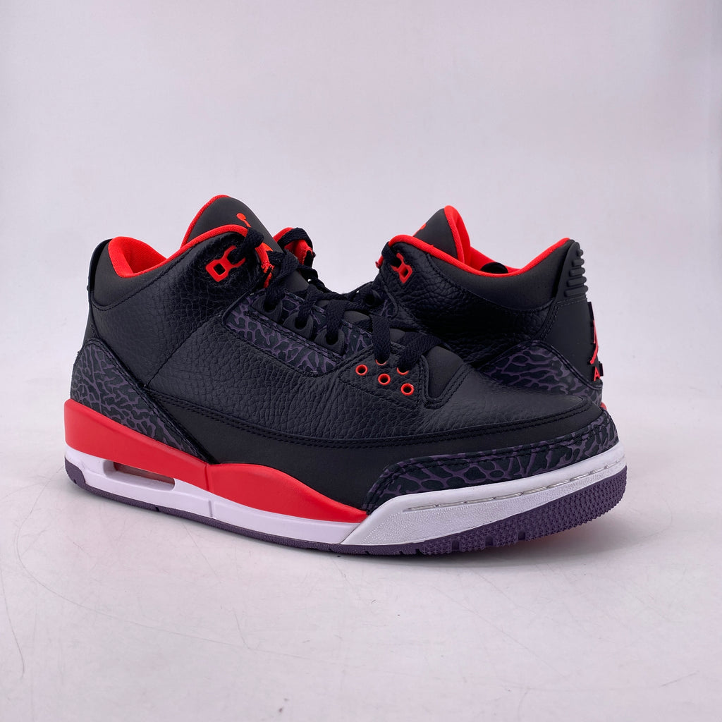 Air Jordan 3 Retro "Crimson" 2013 Used Size 9