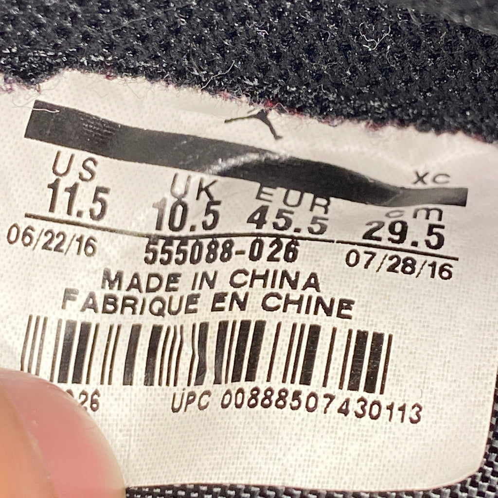 Air Jordan 1 Retro High OG "Top Three" 2016 Used Size 11.5