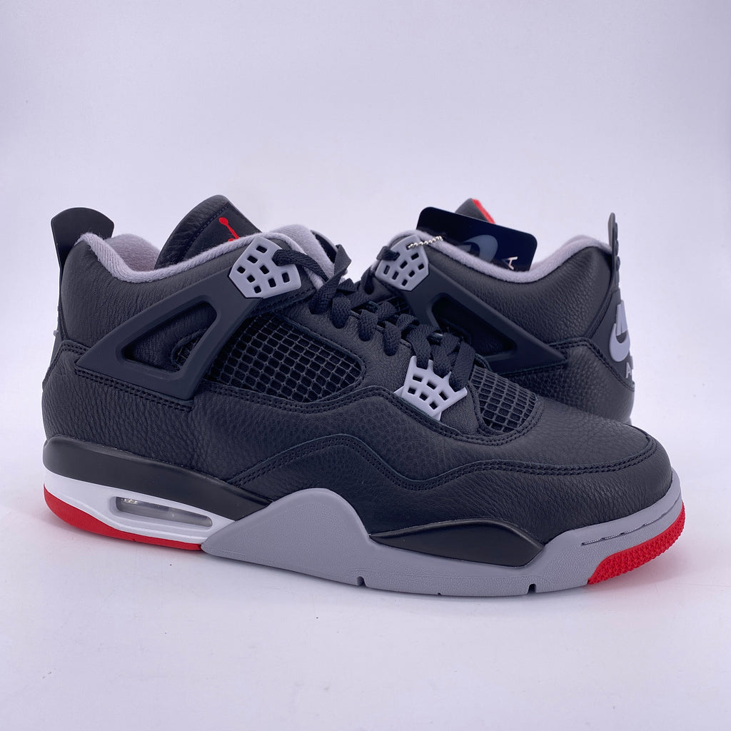 Air Jordan 4 Retro "Bred Reimagined" 2024 New Size 12