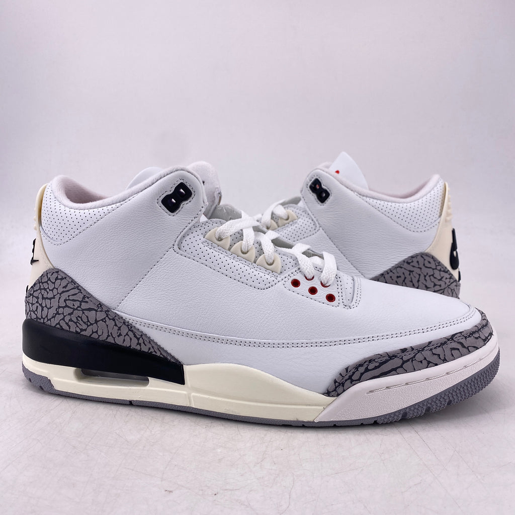 Air Jordan 3 Retro "White Cement" 2023 New Size 12.5