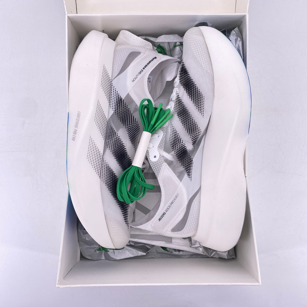 Adidas Adizero Pro Evo1 "Pharell Humanrace White Black" 2026 New Size 9