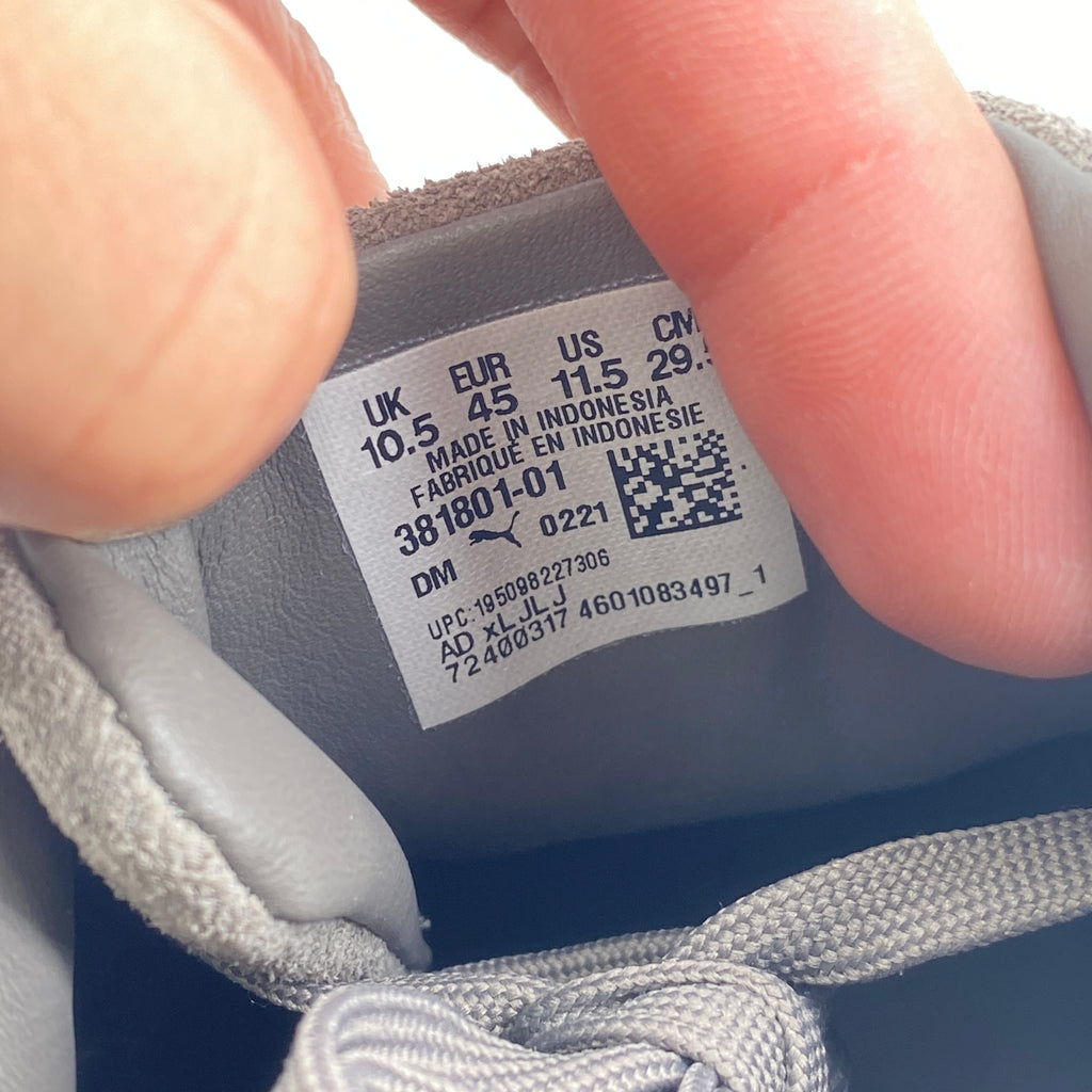 Puma Suede "Tmc Grey" 2021 Used Size 11.5