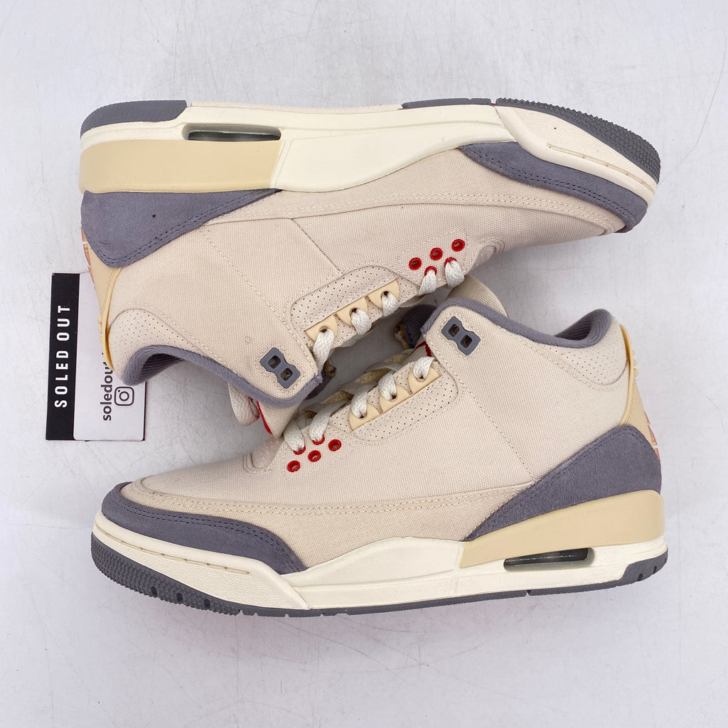 Air Jordan 3 Retro "Muslin" 2022 Used Size 7