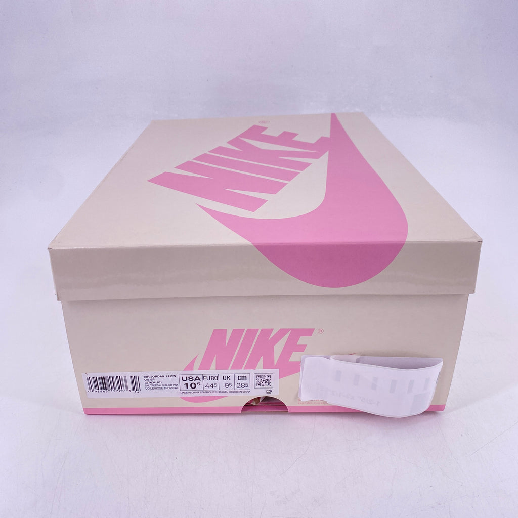 Air Jordan 1 Low OG SP "Travis Scott Sail Tropical Pink" 2026 New Size 10.5