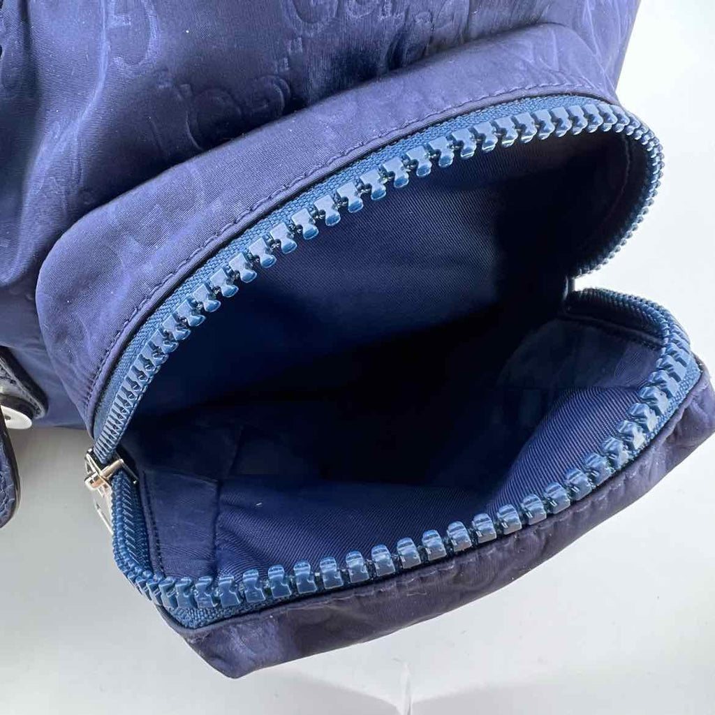 Gucci Backpack "NYLON" Used Blue