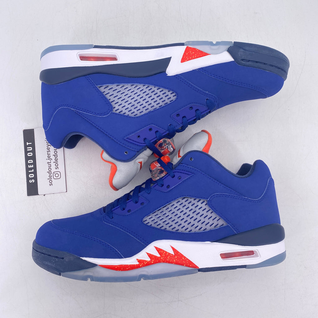 Air Jordan 5 Retro Low "Knicks" 2016 New Size 9.5