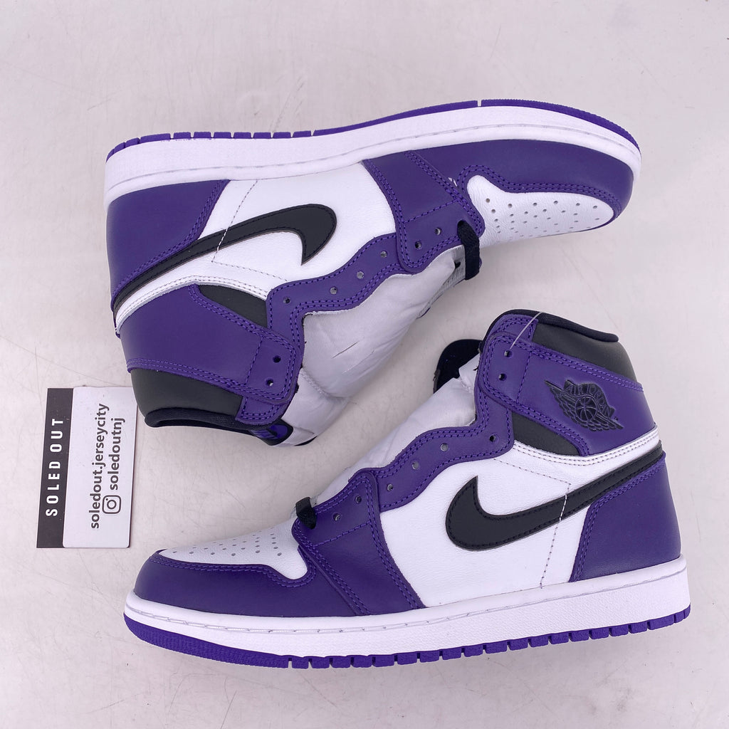 Air Jordan 1 Retro High OG "Court Purple 2.0" 2020 New Size 8