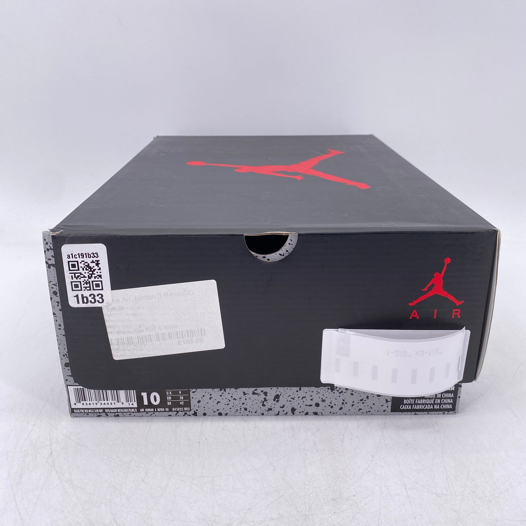 Air Jordan 5 Retro "Black Metallic" 2016 New Size 10