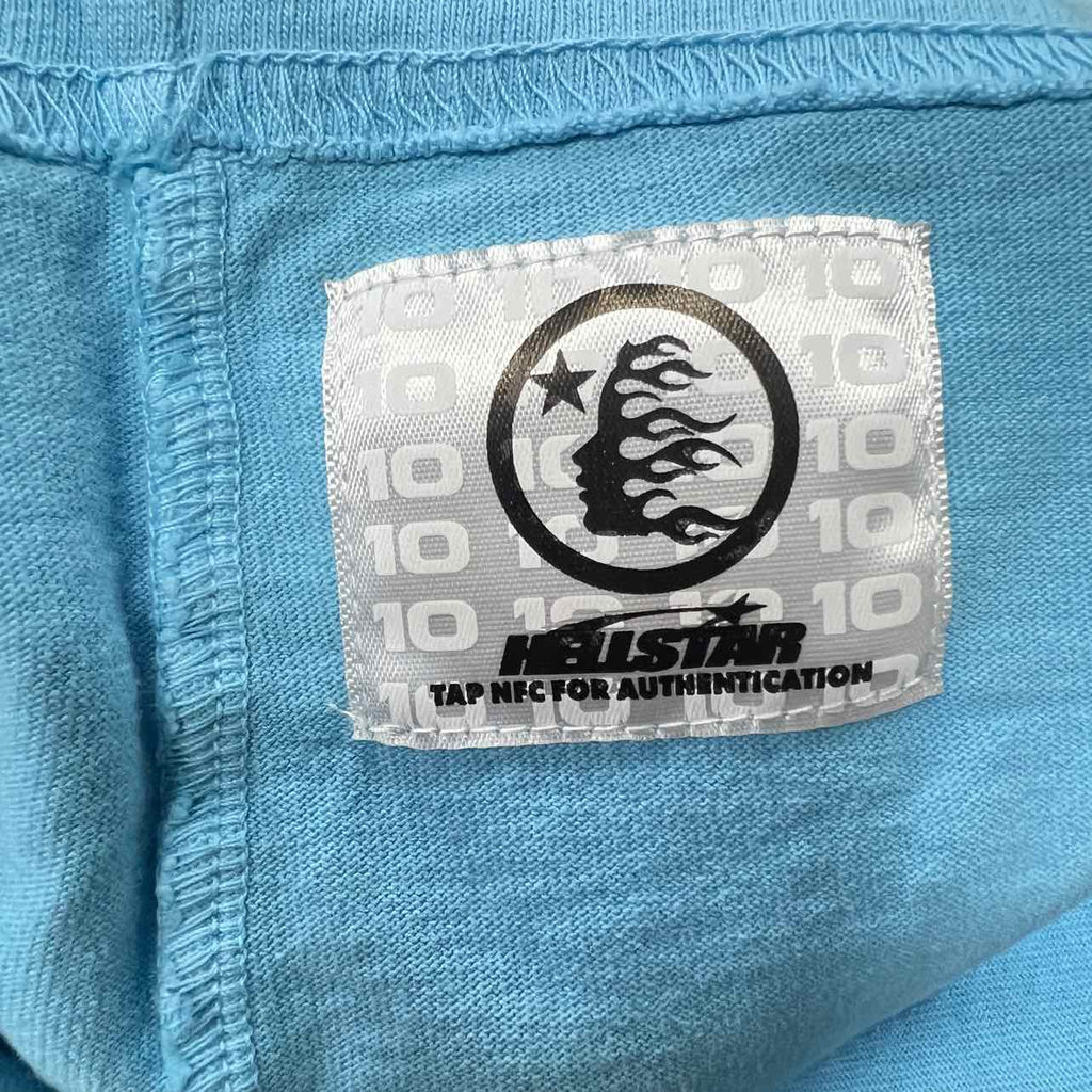 Hellstar T-Shirt "NEURON TOUR" Blue New Size XL