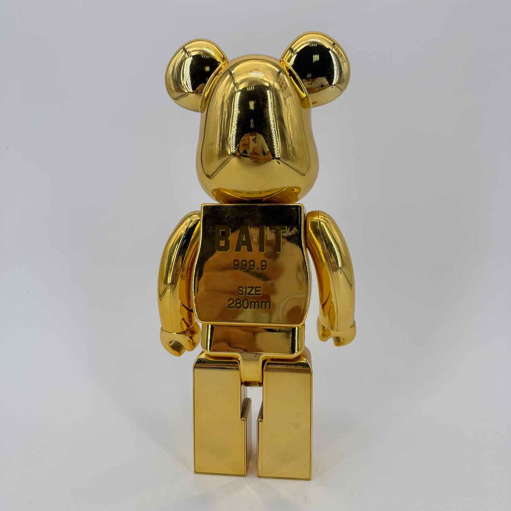 Bearbrick Figure "BAIT" Used Gold Size 400%