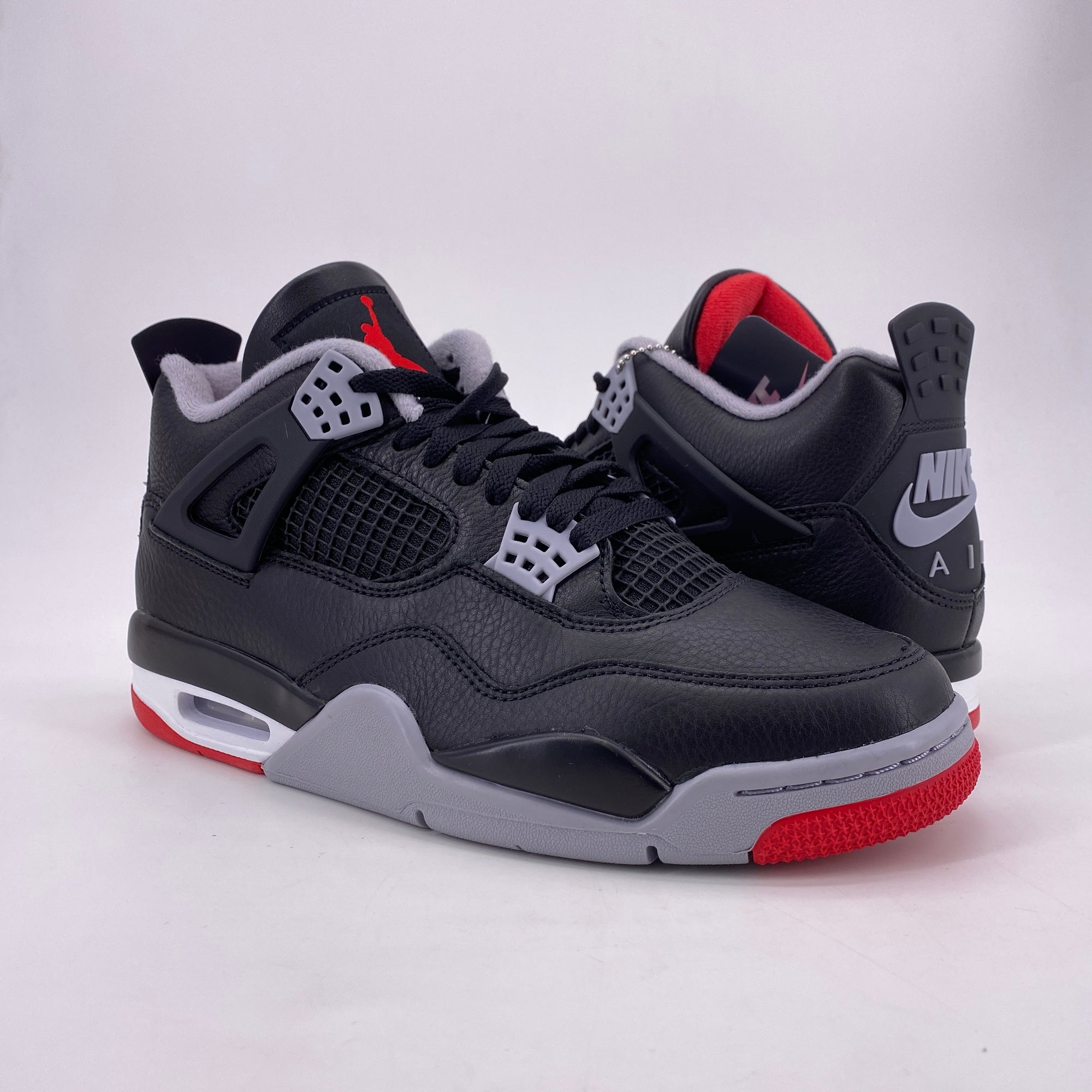 Air Jordan 4 Retro &quot;Bred Reimagined&quot; 2024 New Size 9.5