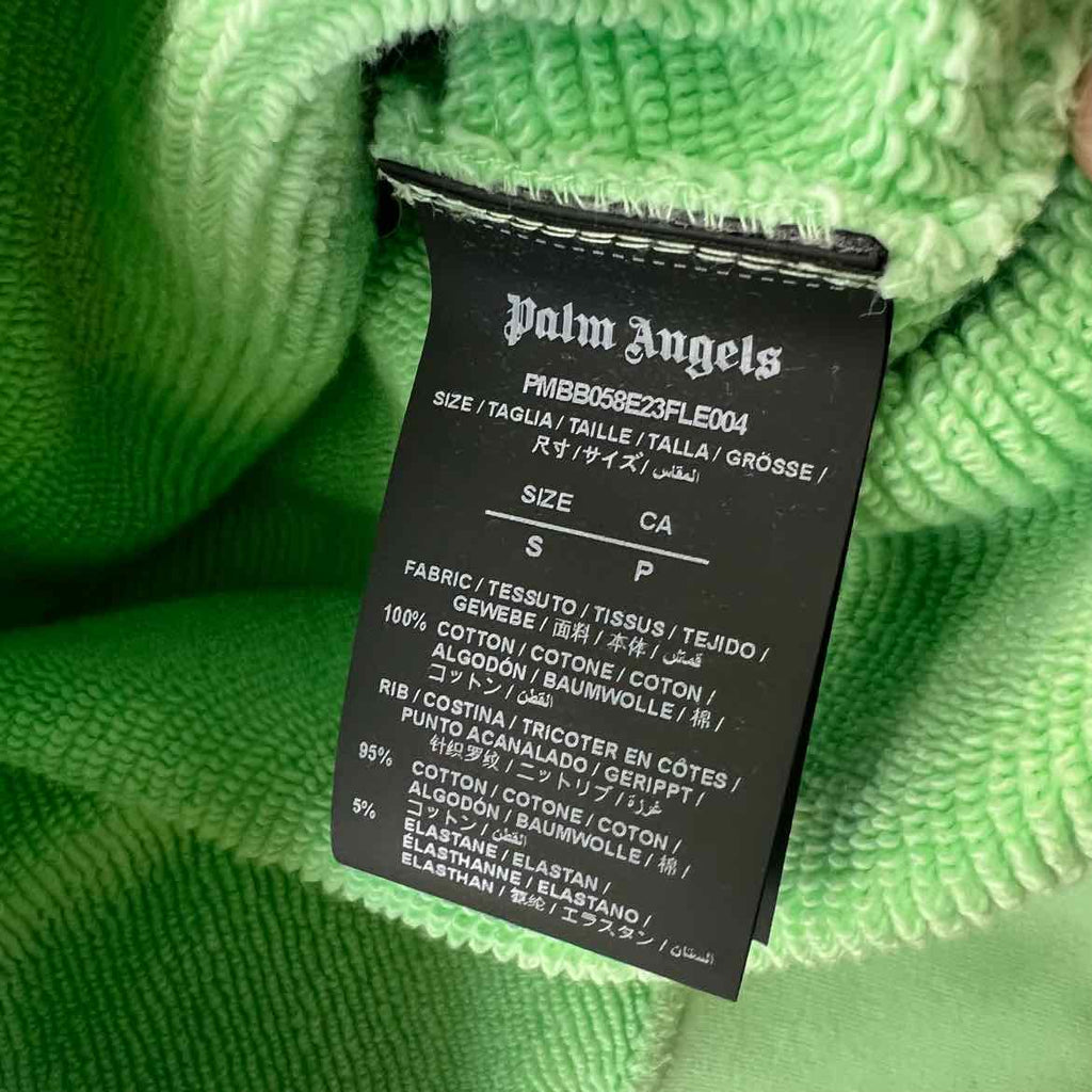 Palm Angels Hoodie "DOUBY" Green Used Size S
