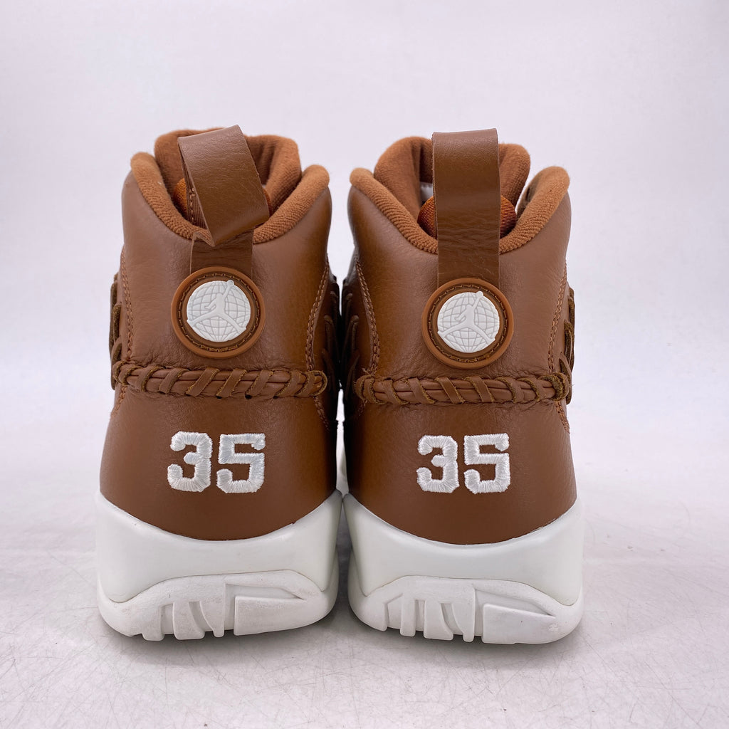 Air Jordan 9 Retro "Pinnacle Baseball Brown" 2017 Used Size 13
