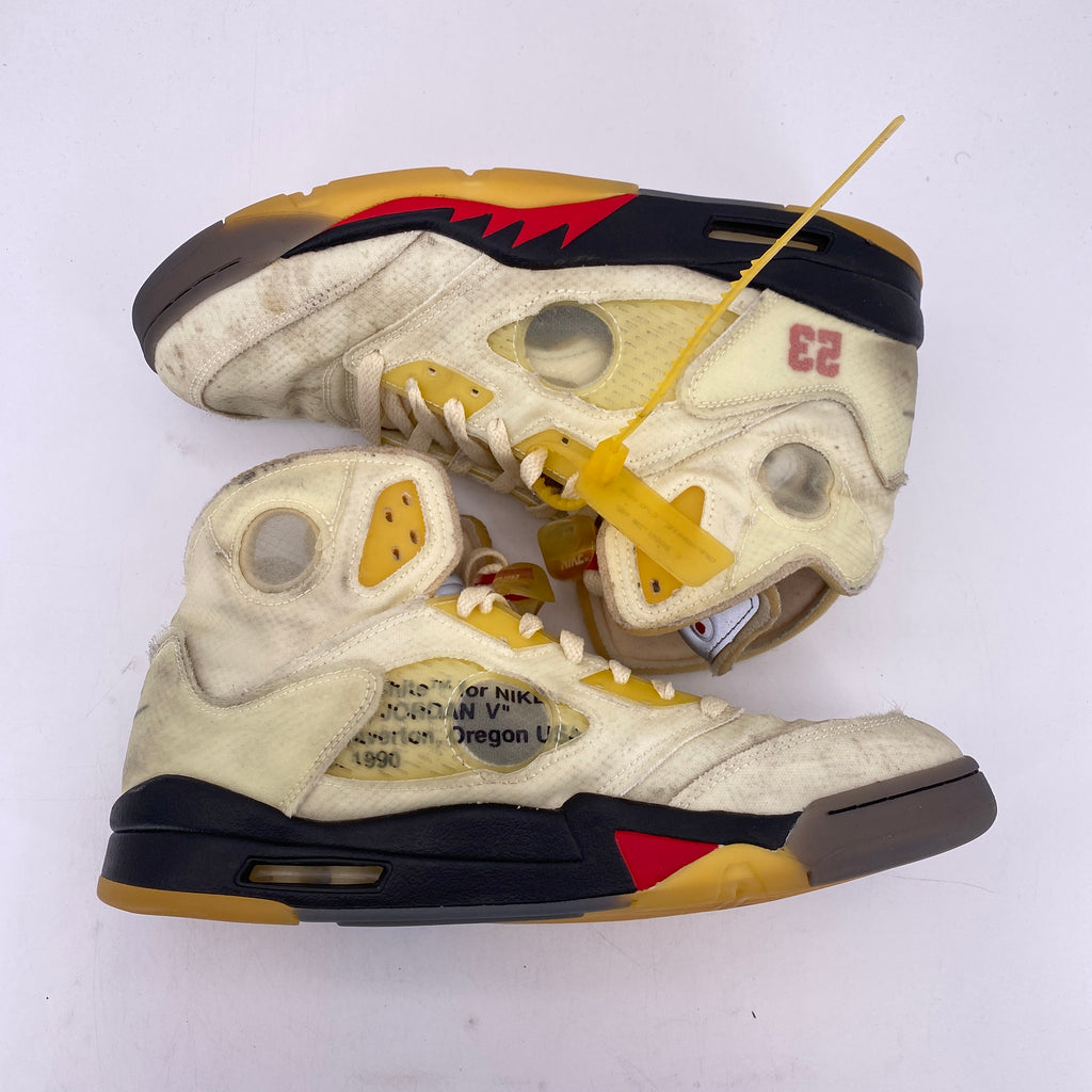 Air Jordan 5 Retro "Ow Sail" 2020 Used Size 11.5