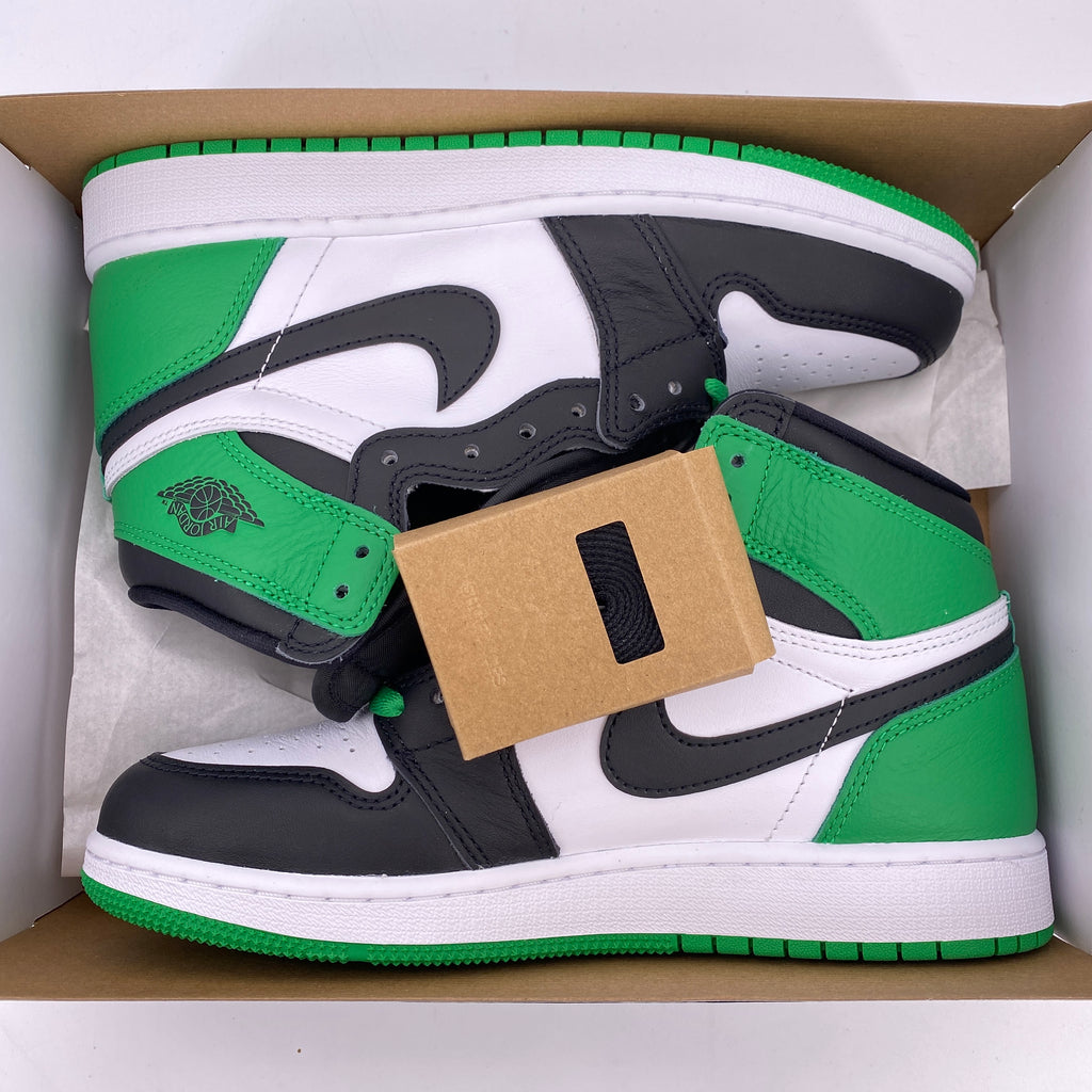Air Jordan (GS) 1 Retro High "Lucky Green" 2023 New Size 7Y