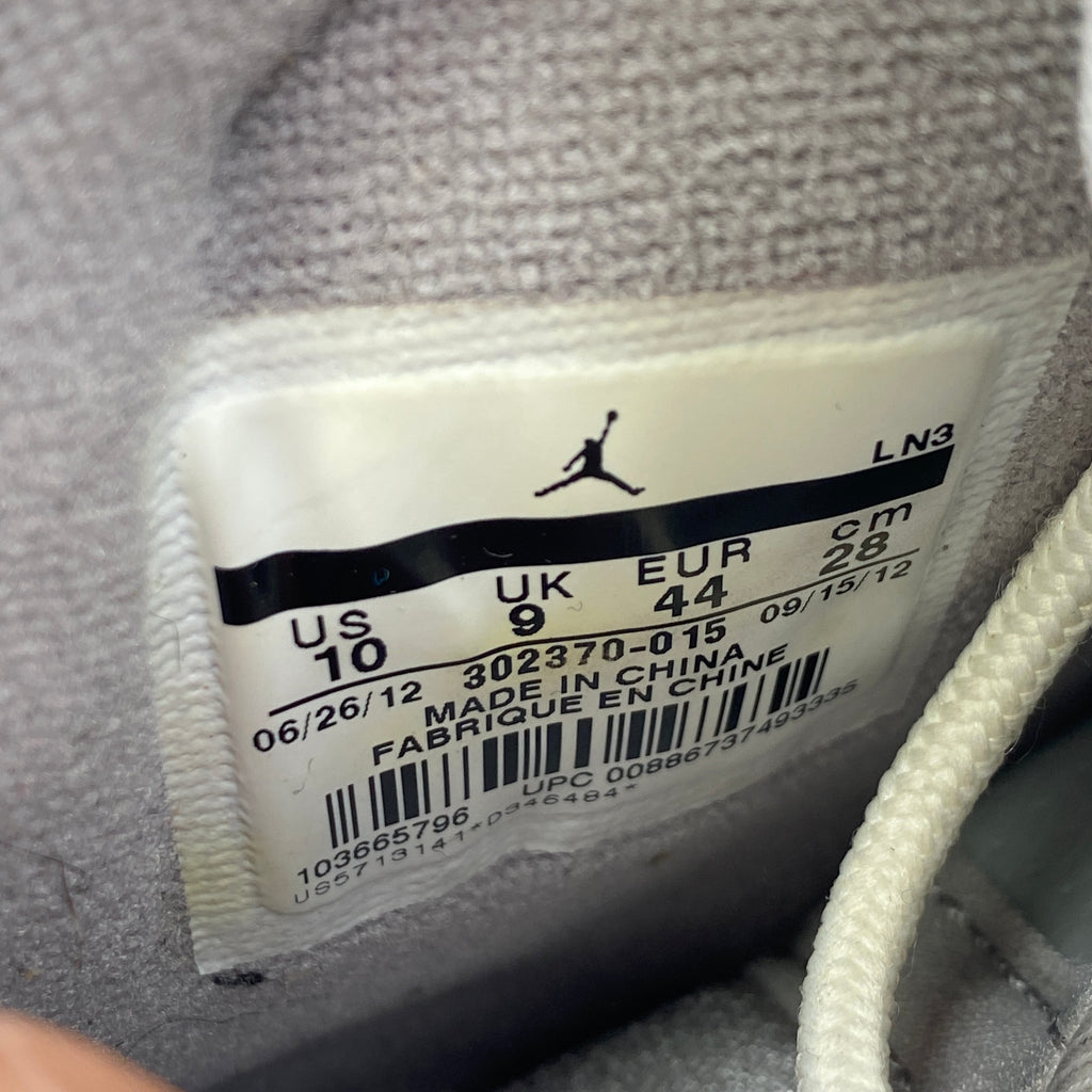 Air Jordan 9 Retro "Cool Grey" 2012 Used Size 10