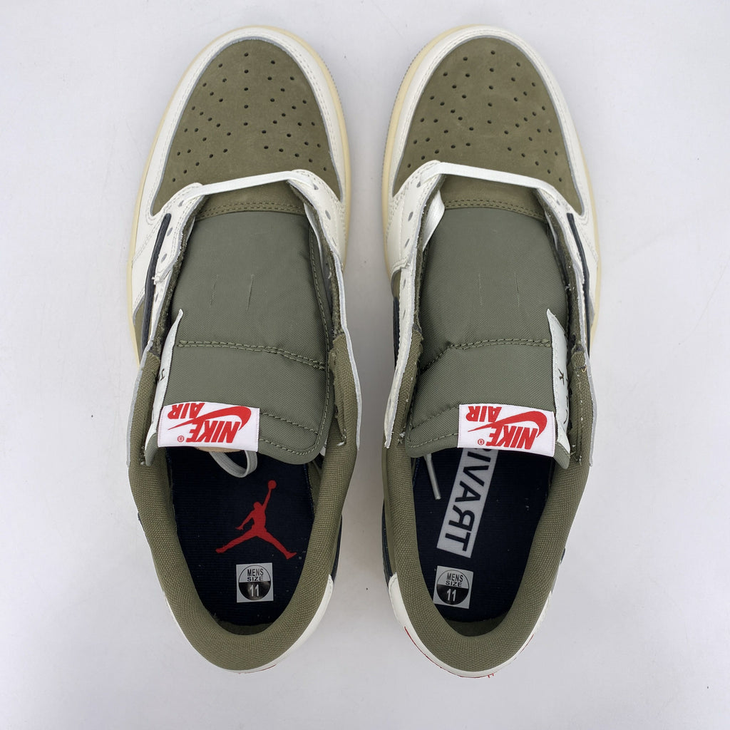 Air Jordan 1 Low OG SP "Travis Scott Medium Olive" 2024 New Size 11