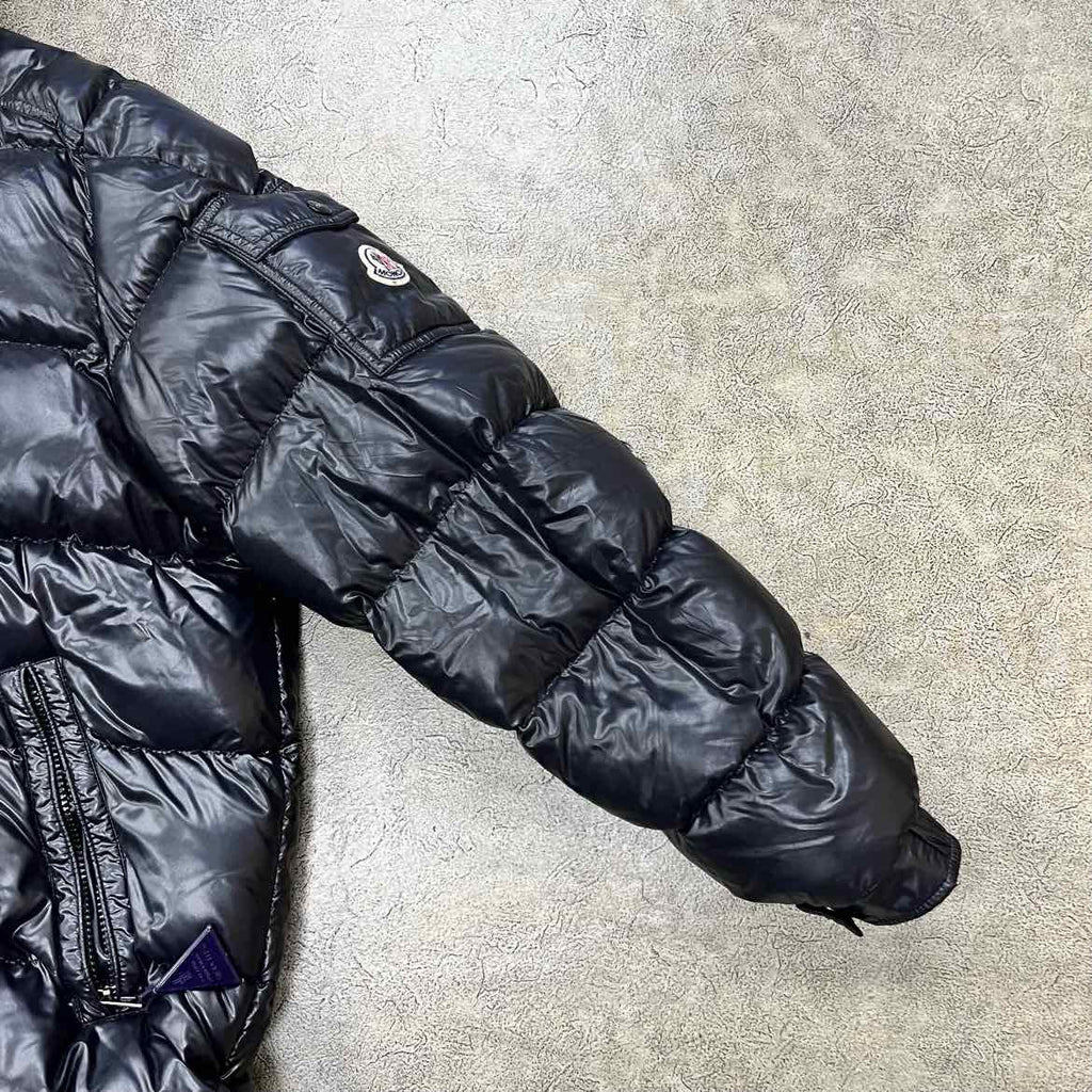 Moncler Jacket "MAYA GIUBBOTTO" Black Used Size 7