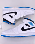 Air Jordan 1 Mid "Laser Blue" 2020 Used Size 14