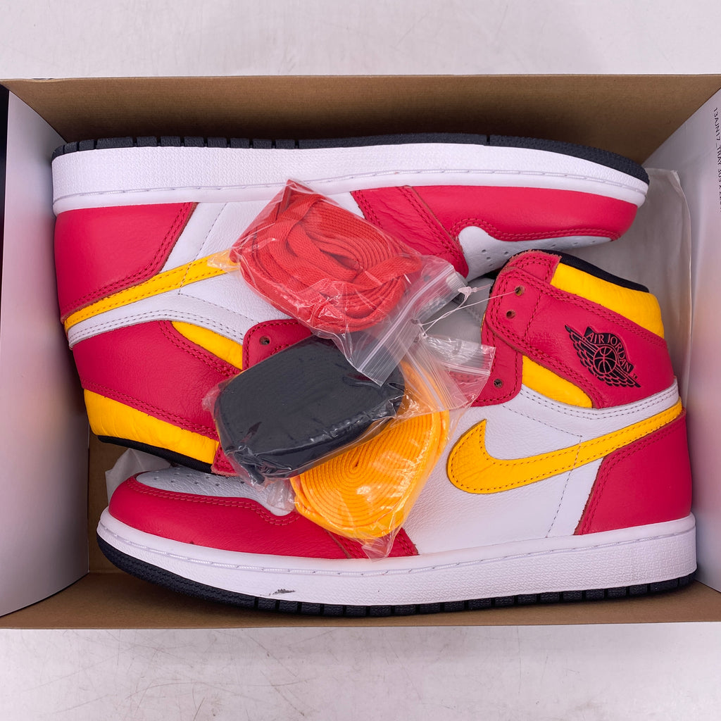 Air Jordan 1 Retro High OG "Fusion Red" 2021 New Size 8.5