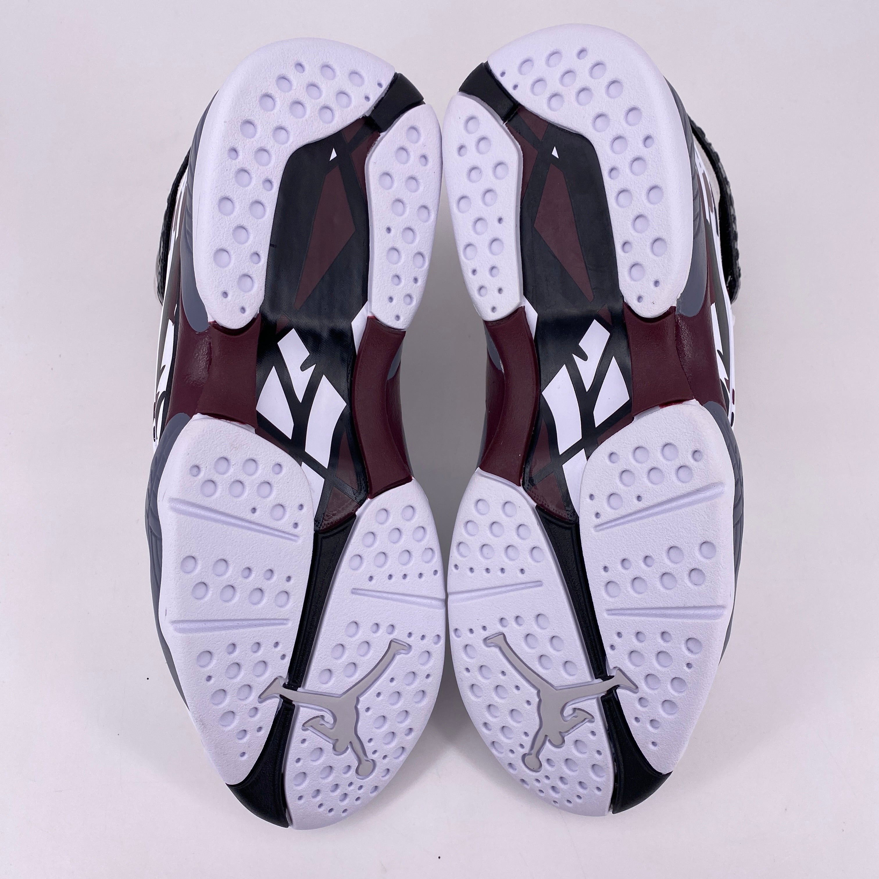 Air Jordan (W) 8 Retro "White Burgundy" 2020 New Size 9.5W