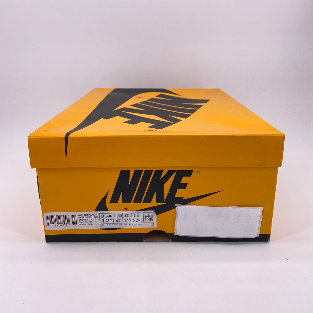 Air Jordan 1 Retro High OG "Taxi" 2022 New (Cond) Size 12.5