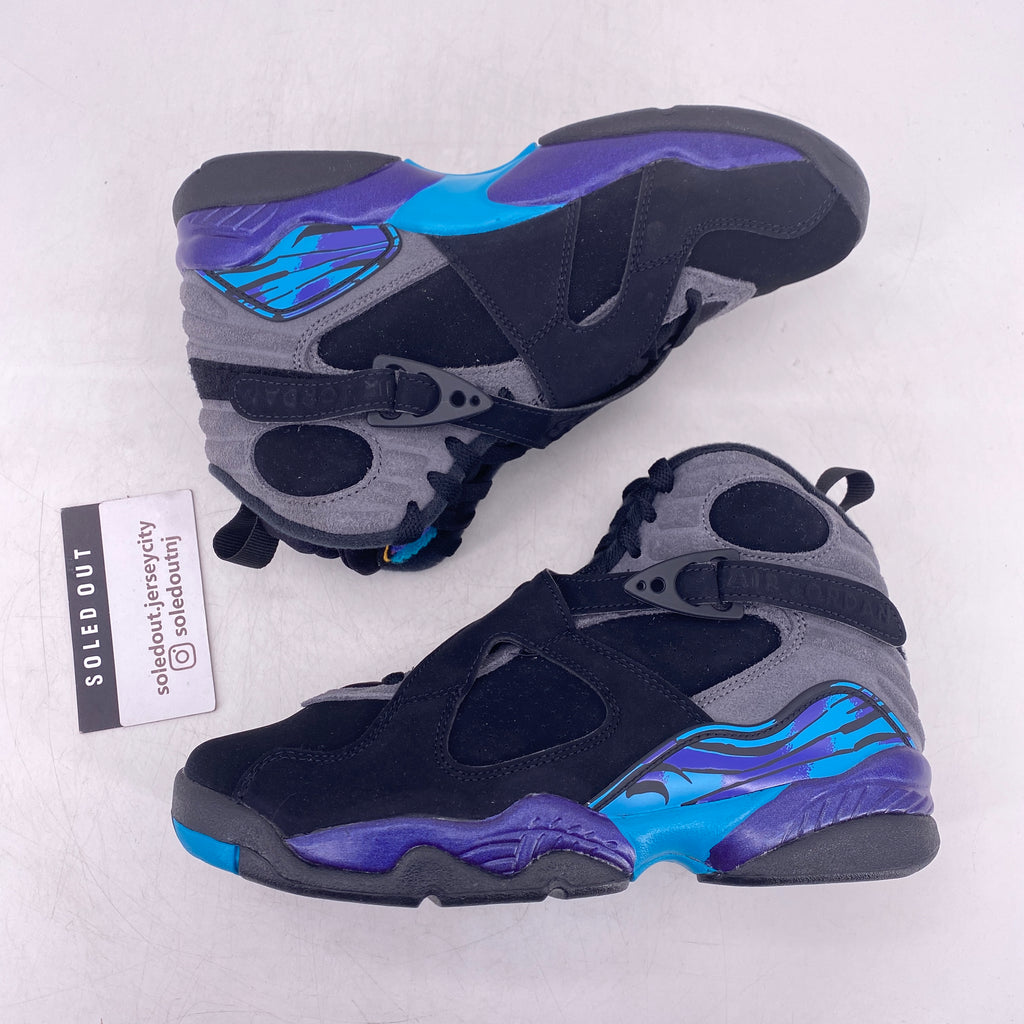 Air Jordan (GS) 8 Retro "Aqua" 2025 New Size 5.5Y