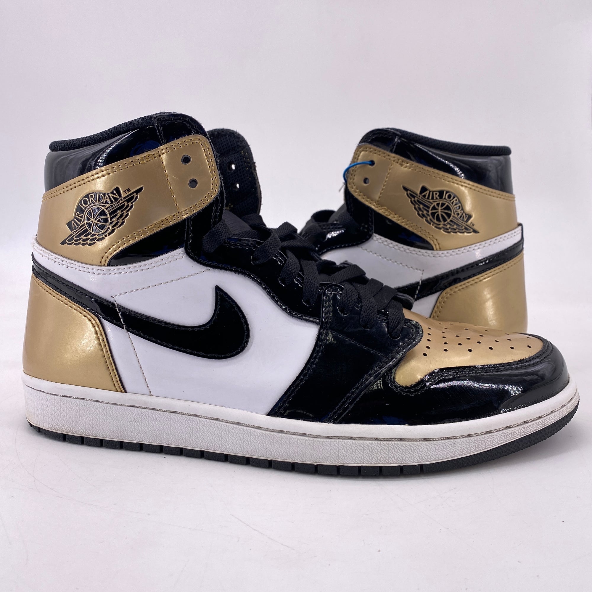 Air Jordan 1 Retro High OG &quot;Gold Toe&quot; 2018 Used Size 10