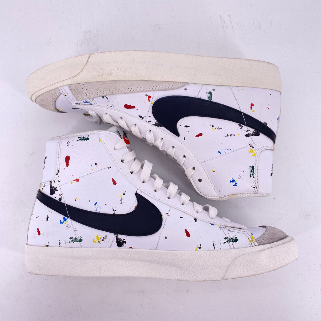 Nike (GS) Blazer Mid 77 "Paint Splatter" 2021 Used Size 6.5Y