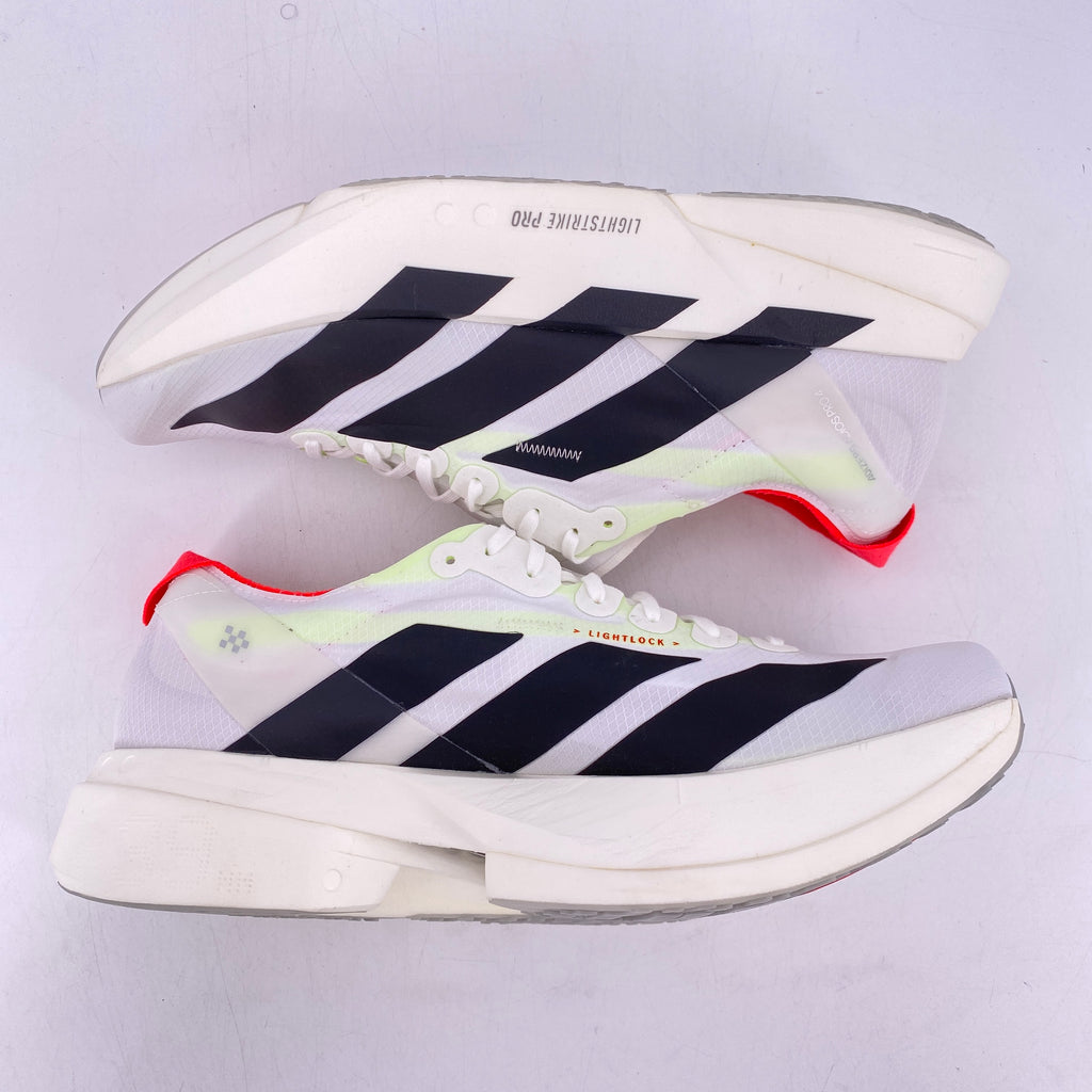 Adidas Adizero Adios Pro 4 M "WHITE BLACK RED" 2024 New Size 10