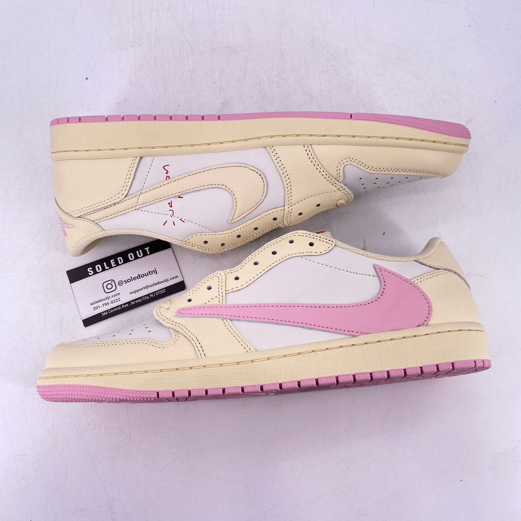 Air Jordan 1 Retro Low OG SP "Travis Scott Shy Pink" 2026 New Size 13