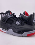 Air Jordan 4 Retro "Bred Reimagined" 2024 New Size 8