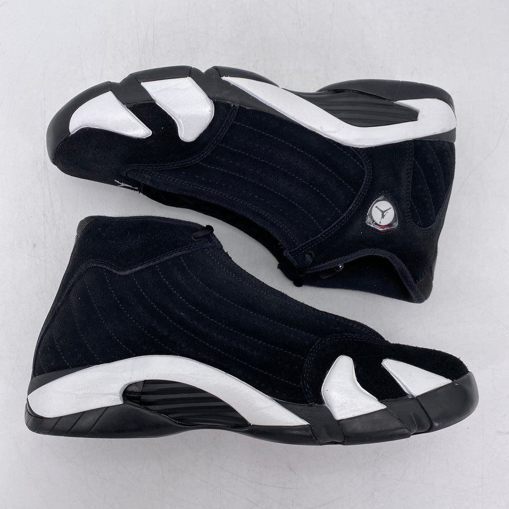 Air Jordan 14 Retro "Black White" 2023 Used Size 8.5