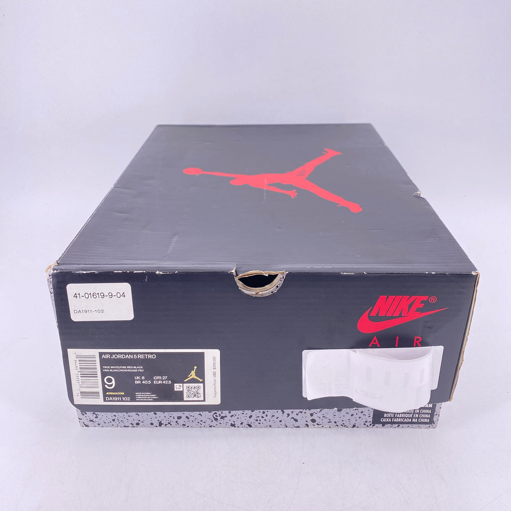 Air Jordan 5 Retro "Fire Red" 2020 New Size 9